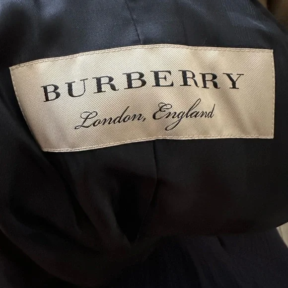 Burberry Wool Cashmere Trench Coat - Picture 3 of 6